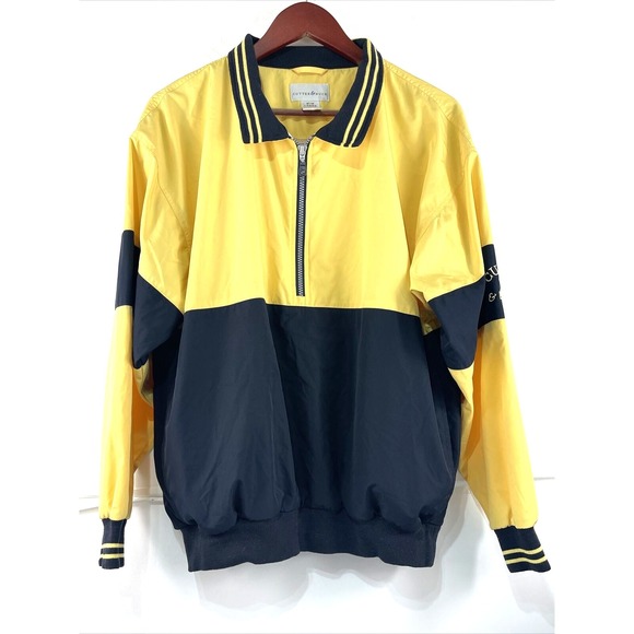 Cutter & Buck Jackets & Blazers - Cutter & Buck Womens Medium Yellow Gulf Long Sleeve Windbreaker
